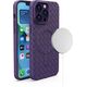 Hurtel Plecione etui MagSafe Woven Case do iPhone 13 Pro - fioletowe 13250053 9145576281093