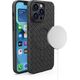 Hurtel Plecione etui MagSafe Woven Case do iPhone 15 - czarne 13250080 9145576281253