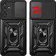 Hurtel Etui pancerne Hybrid Armor Camshield do Samsung M14 z osłoną na aparat - czarne 13250158 9145576282489