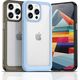 Hurtel Wzmocnione etui z elastyczną ramką do iPhone 15 Pro Max Outer Space - czarne 13250229 9145576279694
