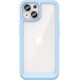 Hurtel Wzmocnione etui Outer Space z elastyczną ramką do iPhone 15 - niebieskie 13250277 9145576279588