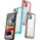 Hurtel Wzmocnione etui Outer Space z elastyczną ramką do iPhone 15 - niebieskie 13250277 9145576279588