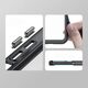 Hurtel Wzmocnione etui Outer Space z elastyczną ramką do iPhone 15 - niebieskie 13250277 9145576279588