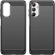 Hurtel Elastyczne etui wzór karbon do Samsung Galaxy M14 Carbon Case - czarne 13250485 9145576281581