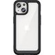 Hurtel Wzmocnione etui z elastyczną ramką do iPhone 15 Plus Outer Space - czarne 13250673 9145576279618