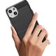 Hurtel Elastyczne etui wzór karbon do iPhone 15 Plus Carbon Case - niebieskie 13250723 9145576279441