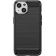 Hurtel Elastyczne etui Carbon Case z wzorem karbon do iPhone 15 - czarne 13250737 9145576279410