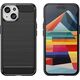 Hurtel Elastyczne etui Carbon Case z wzorem karbon do iPhone 15 - czarne 13250737 9145576279410