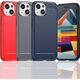 Hurtel Elastyczne etui Carbon Case z wzorem karbon do iPhone 15 - czarne 13250737 9145576279410