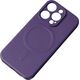 Hurtel Silikonowe etui kompatybilne z MagSafe do iPhone 15 Plus Silicone Case - fioletowe 13250841 9145576279861