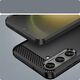Hurtel Etui do Carbon Case Samsung Galaxy S24+ elastyczny silikonowy karbonowy pokrowiec - czarny 13250992 9145576283769