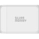 Ładowarka Silver Monkey Ładowarka GaN Silver Monkey SMA156 200W 3x USB-C PD USB-A QC 3.0 z odłączanym kablem zasilającym - biała 13252022 5900779358560