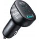 Ładowarka Joyroom Ładowarka samochodowa Joyroom JR-CCD04 30W 2x USB-C USB-A z wyświetlaczem - czarna 13252045 6941237112019