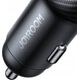 Ładowarka Joyroom Ładowarka samochodowa Joyroom JR-CCD04 30W 2x USB-C USB-A z wyświetlaczem - czarna 13252045 6941237112019