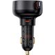 Ładowarka Baseus Ładowarka samochodowa Baseus Enjoyment Pro USB-C (żeńskie) / Lightning (męski) 60W - czarna 13252108 6932172641665