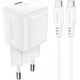 Ładowarka Acefast Ładowarka sieciowa Acefast A77 Mini PD 30W GaN + kabel USB-C - biała 13252127 6974316282853