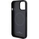 BMW BMW Leather Hot Stamp MagSafe - Etui iPhone 15 Plus (Czarny) 13256317 3666339145354