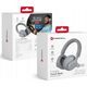 Słuchawki ForCell FORCELL F-AUDIO słuchawki bezprzewodowe nagłowne ANC Touch Beat szare 13267651 5903396271496
