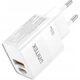 Ładowarka Unitek Unitek Ładowarka sieciowa, 1x USB-A, 1x USB-C, QC, PC 3.0, 20W, biała 13267681 4894160052896