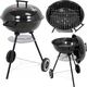Lund GRILL WĘGLOWY OKRĄGŁY Z POKROWCEM, RUSZT 41CM (1 SZT) 13275195 5906083093258