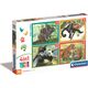 Clementoni PUZZLE 4W1 CLM 21532 BABY CUDDLES PUD 13276824 8005125215324