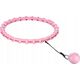 HMS HHW11 PLUS SIZE HULA HOP LIGHT PINK Z WYPUSTKAMI I OBCIĄŻNIKIEM HMS 13283030 5907695553529