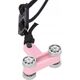 HMS ZESTAW HULA HOP HHW11 LIGHT PINK Z WYPUSTKAMI I OBCIĄŻNIKIEM + PAS BR163 BLACK PLUS SIZE HMS 13283034 5907695557701