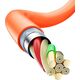 Kabel USB Dudao Lightning - USB-C 1 m Pomarańczowy (DDA287) 13294474 6973687248406