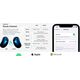 Słuchawki MEE audio MEE Audio Pebbles SĹuchawki bezprzewodowe true wireless z Bluetooth 5.3, wodoodporne z normÄ IPX4 (douszne) - Onyks 13295333 616312616237