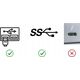 Kabel USB Melodika USB-C - USB-B 4 m Fioletowy (MELO-MDUCB40) 13295443 5907609009944