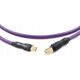 Kabel USB Melodika USB-C - USB-B 5 m Fioletowy (MELO-MDUCB50) 13295446 5907609009951