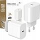 Ładowarka Art ŁADOWARKA SIECIOWA PD/QC 4.0 1x USB-C 3A 20W ART 13295838 5906721172000