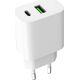 Ładowarka Art ŁADOWARKA SIECIOWA PD/QC 4.0 1x USB-C 1x USB-A 3A 20W ART 13295840 5906721172017