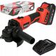 Szlifierka Yato SZLIFIERKA KÄTOWA 18V 125MM, BEZSZCZOTKOWA 1*4AH+ÅADOWARKA 13296603 5906083089800