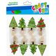 Craft with Fun OZDOBA BN KLAMERKI CHOINKA 8SZT CF PBH 12/288 13296739 5904335883374