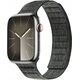 Crong Crong Melange - Pasek magnetyczny do Apple Watch 42/44/45/49 mm (czarny melanż) 13297233 5904310703420