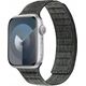 Crong Crong Melange - Pasek magnetyczny do Apple Watch 42/44/45/49 mm (czarny melanż) 13297233 5904310703420