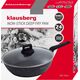 Patelnia Klausberg PATELNIA MARMURKOWA Z POKRYWĄ KLAUSBERG 24cm KB-7666 13298076 5908287276666