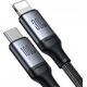 Kabel USB Joyroom USB-C - USB-C + Lightning 1.5 m Czarny (JYR886) 13299185 6941237100757