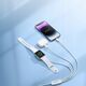 Joyroom Kabel 3w1 Joyroom S-IW007 USB-A / ładowarka magnetyczna, USB-A, Lightning 1.2m biały 13299188 6956116771294