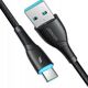 Kabel USB Joyroom USB-A - USB-C 1 m Czarny (JYR894) 13299189 6956116759742