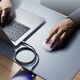 Kabel USB Joyroom USB-A - USB-C 1 m Czarny (JYR894) 13299189 6956116759742