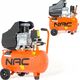 Sprężarka NAC NAC SPRĘŻARKA OLEJOWA 24L 1,5kW 8 BAR 13299385 5900607534555