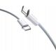 Kabel USB Dudao USB-C - USB-C 2 m Biały (DDA316) 13300288 6976625331550