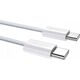 Kabel USB Dudao USB-C - USB-C 2 m Biały (DDA316) 13300288 6976625331550