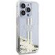 Guess Guess GUHCP15LLFCSEGT iPhone 15 Pro 6.1" transparent hardcase Liquid Glitter Gold Stripes 13300731 3666339223960