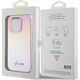 Guess Guess GUHCP15LPSAIRSP iPhone 15 Pro 6.1" różowy/pink hardcase Saffiano Iridescent Script 13300734 3666339224806