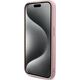 Guess Guess GUHCP15LPSAIRSP iPhone 15 Pro 6.1" różowy/pink hardcase Saffiano Iridescent Script 13300734 3666339224806