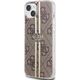 Guess Guess GUHCP15MH4PSEGW iPhone 15 Plus / 14 Plus 6.7" brązowy/brown hardcase IML 4G Gold Stripe 13300741 3666339222833