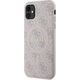 Guess Guess GUHMN61G4GFRP iPhone 11 6.1" / Xr różowy/pink hardcase 4G Collection Leather Metal Logo MagSafe 13300750 3666339226640